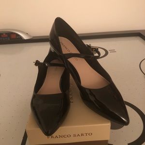 Patent leather shoes